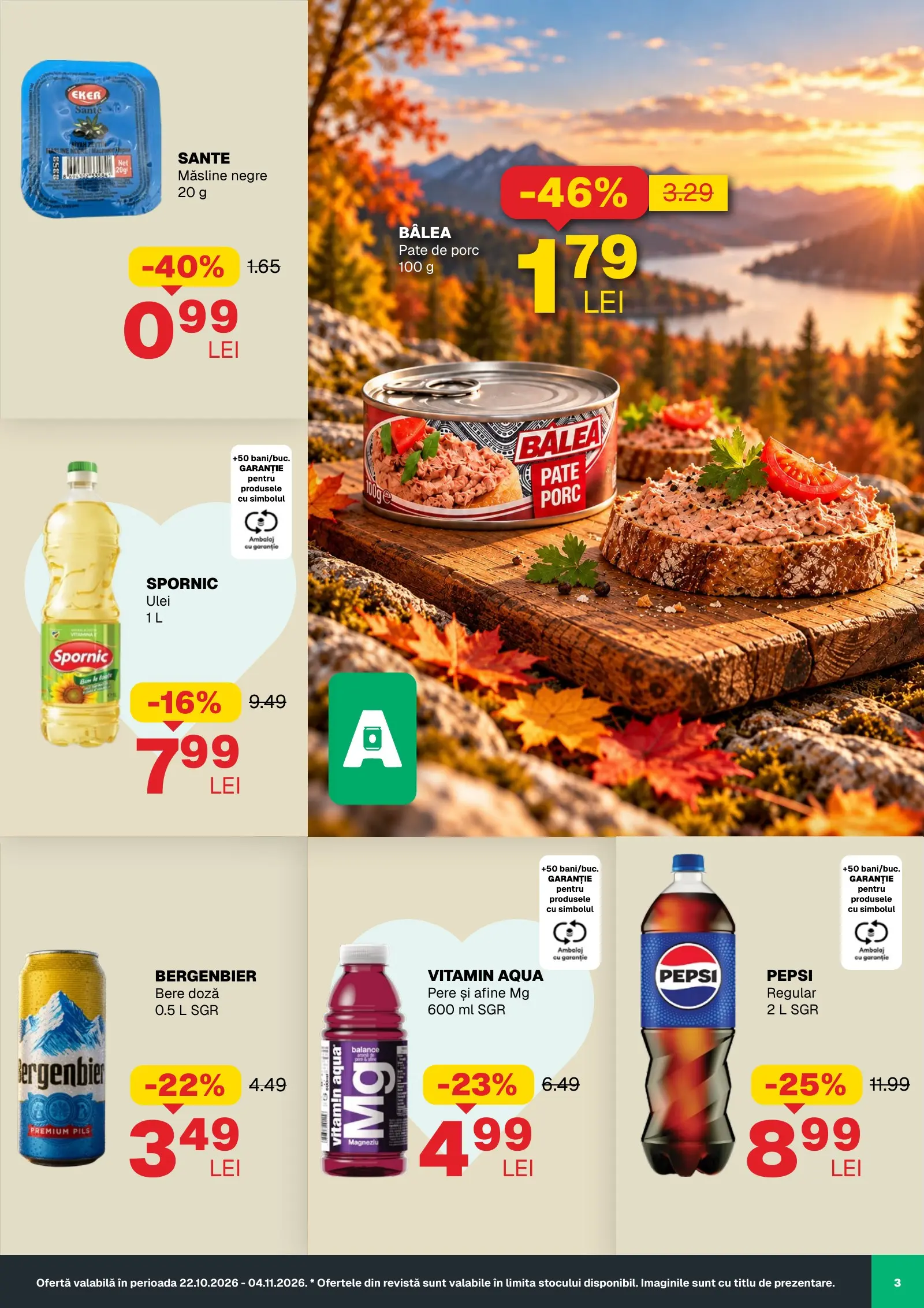 Revista Annabella 22.10 - 04.11.2026 – pagina 3: sante, oase, premium, porc