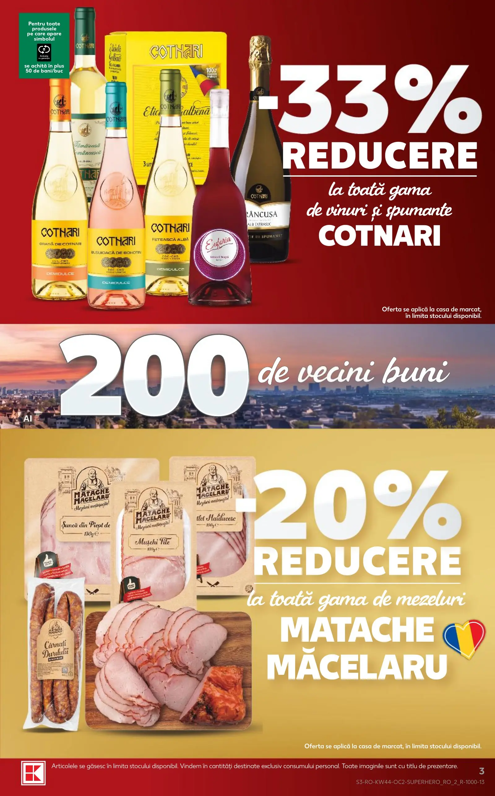 Kaufland Oferte 28.10.2026 - 03.11.2026 – pagina 3: gama, cata, mezeluri, oala