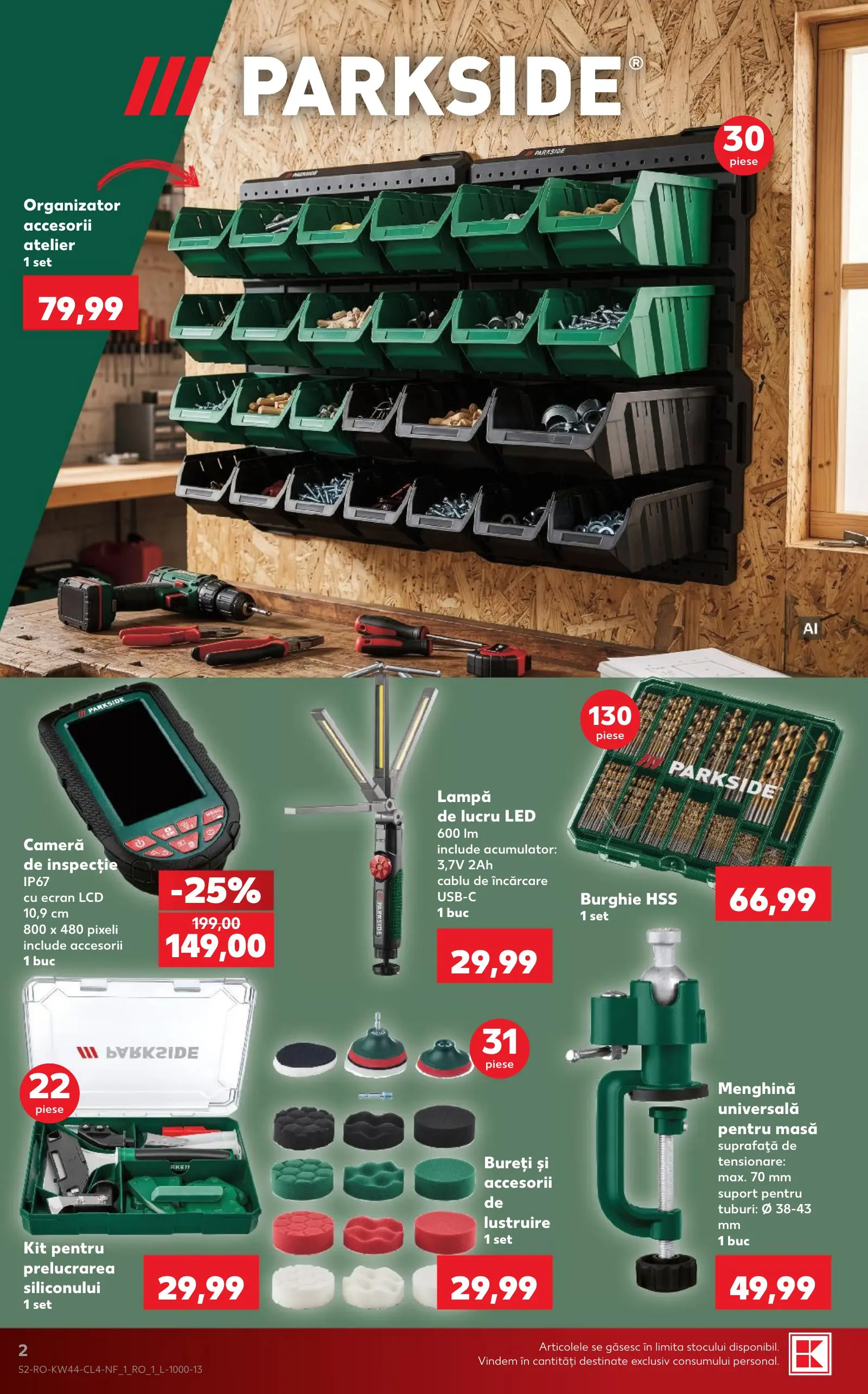 Kaufland Catalog 28.10.2026 - 03.11.2026 – pagina 2: atelier, lampa, masa, accesorii