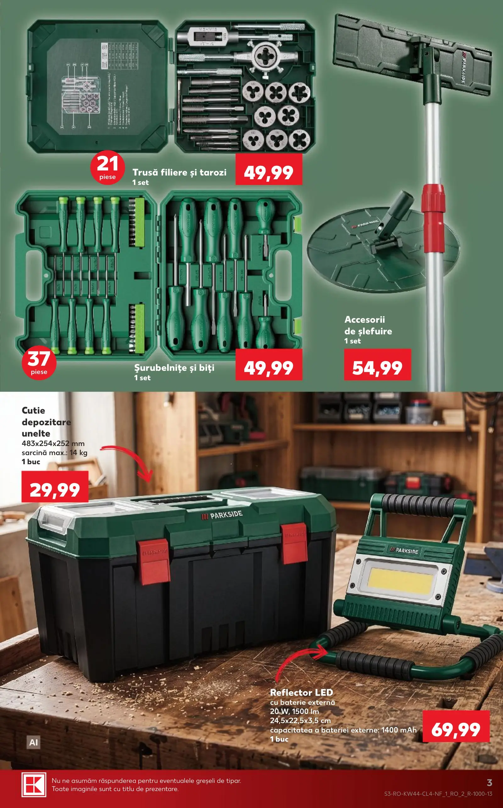 Kaufland Catalog 28.10.2026 - 03.11.2026 – pagina 3: parkside, accesorii
