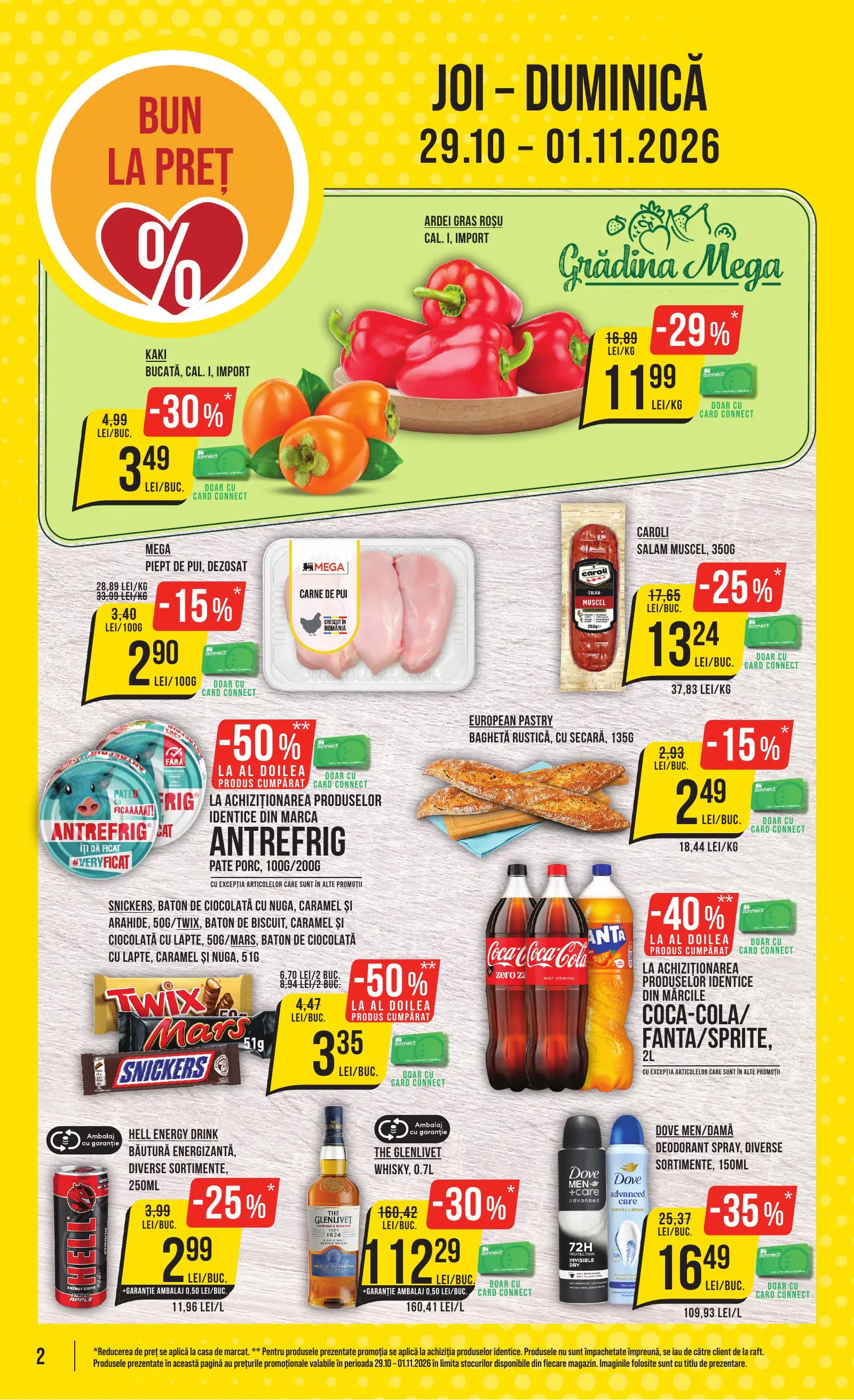 MEGA IMAGE - Revista nr 43 2026 – pagina 2: dove, advance, energy, porc