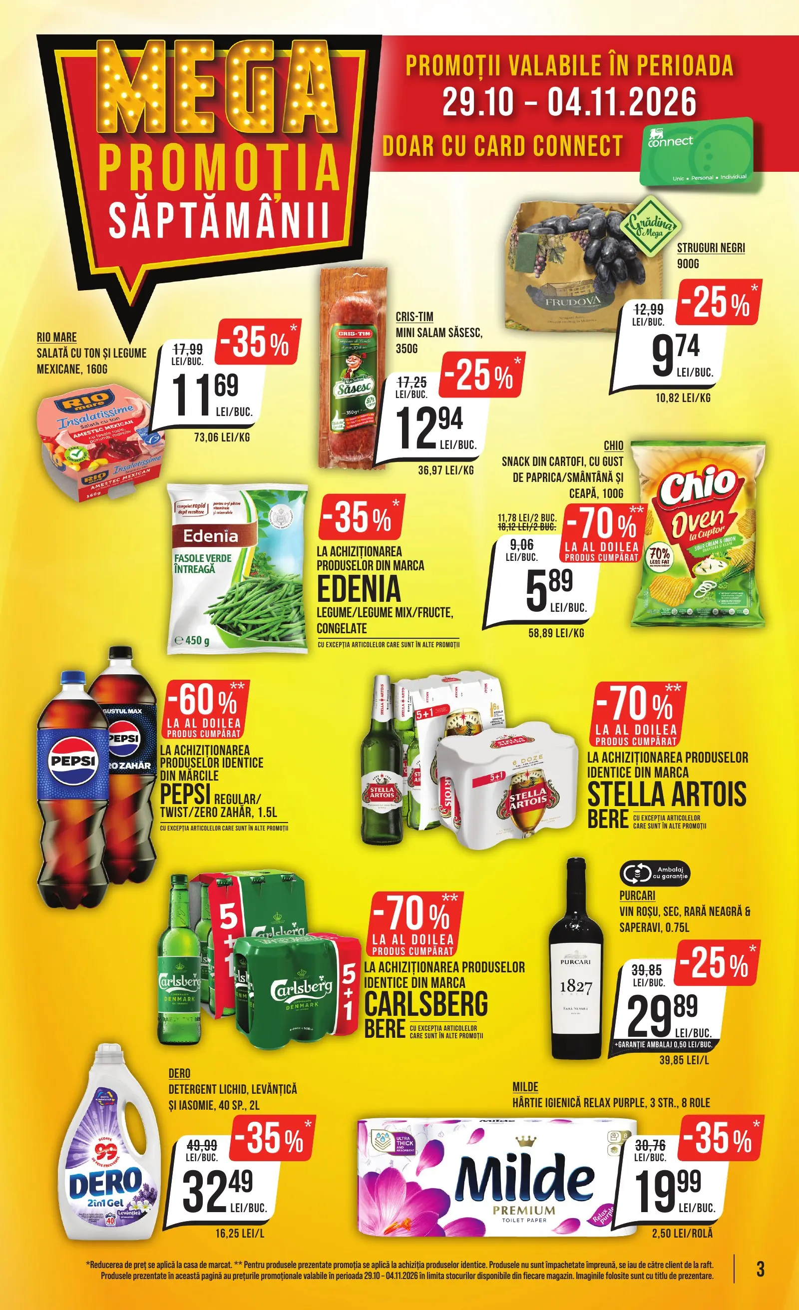 MEGA IMAGE - Revista nr 43 2026 – pagina 3: twist, eden, premium, legume